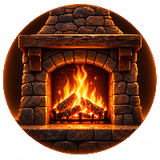 Warm Fireplace