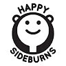 happy sideburns