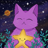 Purrple Cat