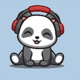 panda gamer girl 546