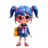 สาวนักเรียนลงละครค่ะ