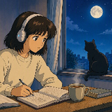 Moonlight Cat Lofi