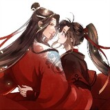 Lan Zhan and wuxian are married