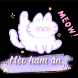 Mèo ham ăn