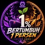 Bertumbuh 1 Persen