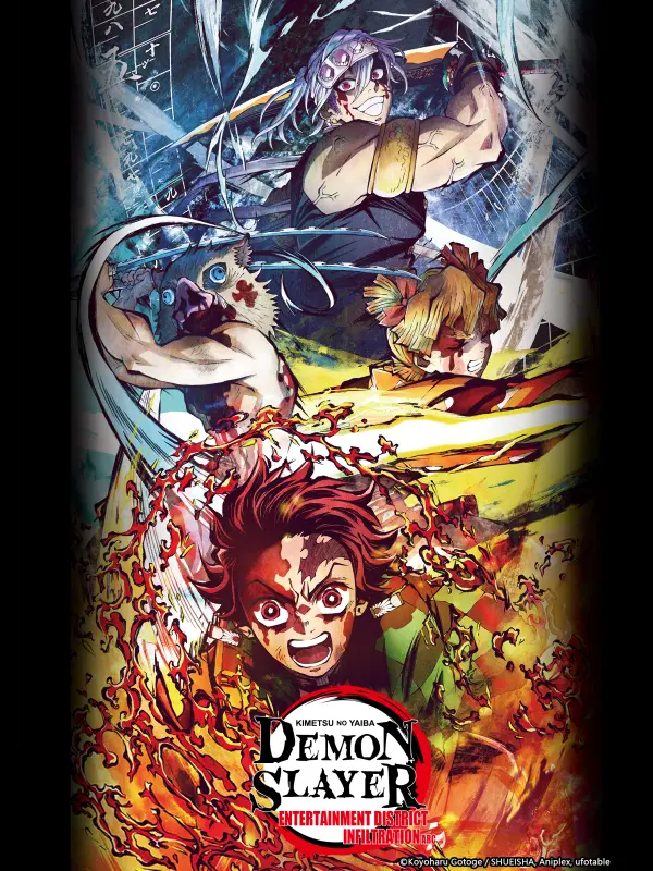 Demon Slayer: Kimetsu no Yaiba Entertainment District Arc, em
