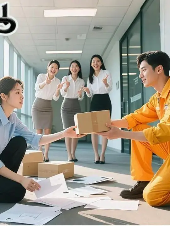 Delivery Man? No! He's Her Future Husband!