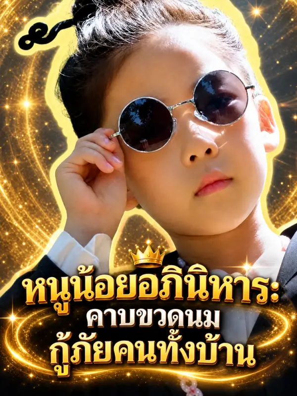 หนูน้อยอภินิหาร: คาบขวดนมกู้ภัยคนทั้งบ้าน
