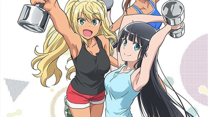 Muscle girl: How many kilograms can you lift with dumbbells?