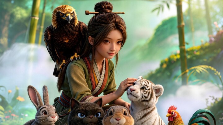Beast Whisperer: The Girl Who Guards the Green Mountain
