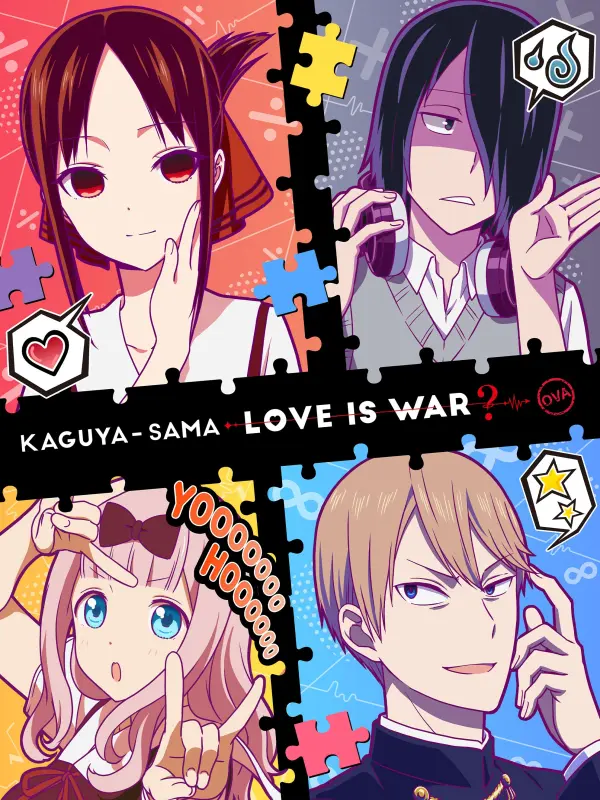 The anime Kaguya-sama: Love is War will have a third season and an OVA