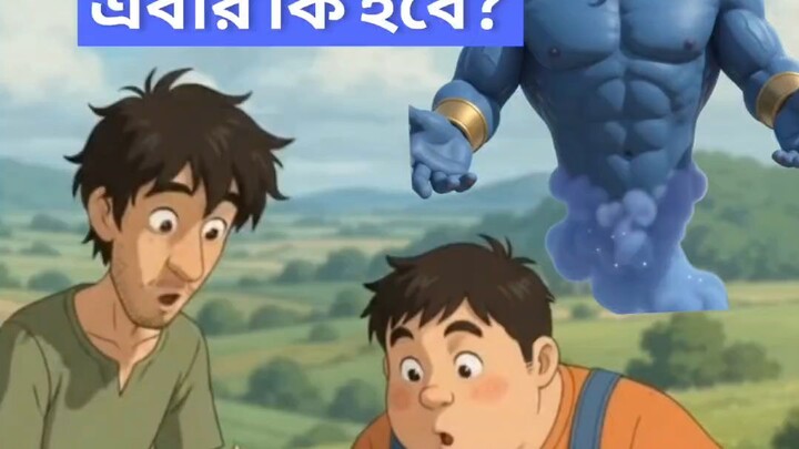 আলাদ্দিনের চেরাগ পেল হাবু,ডাবু ২ভাই। এবার কি হবে তাদের?