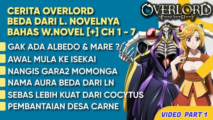 GAK ADA ALBEDO & MARE_ CERITA AWAL MASUK ISEKAI! -- BAHAS TUNTAS OVERLORD UNTUK VERSI WNnya (PART 1)