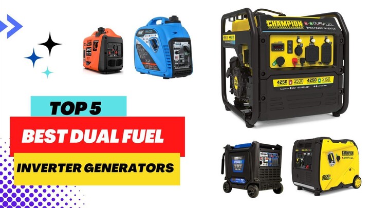 Best Dual Fuel Inverter Generators 2023 ||