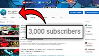 3000 SUBSCRIBERS