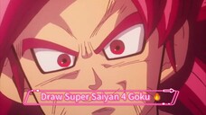 Form yg ditunggu banyak orang🔥🔥🔥 | Draw Goku Super Saiyan 4