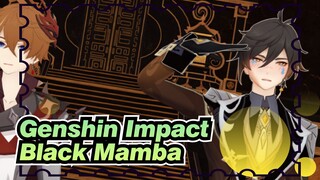 Genshin Impact|Pejabat Eksekutif Ambil Kaisar Jadikan Grup Pria ★〖Black Mamba〗