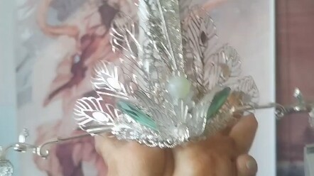 Fengshi Hair Crown (SF Express lost the item, so I stayed up late to make one to make up for it. Now