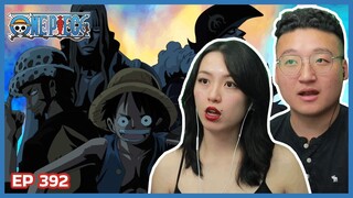 INTRODUCTION TO THE SUPERNOVA ROOKIES! | One Piece Episode 392 Couples Reaction & Discussion