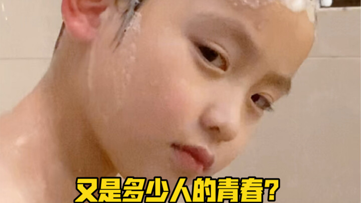 رغم أنك تبلغ من العمر 5 سنوات فقط، إلا أنني أستطيع بالفعل رؤية وسامتك التي تبلغ 180 سم