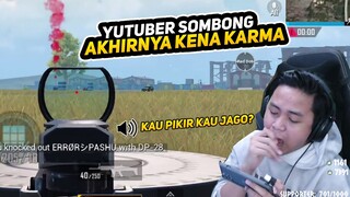 YUTUBER SOMBONG, AKHIRNYA KENA KARMA