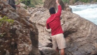 NET FISHING IN NEPAL | TROUT FISHING | HIMALAYAN TROUT FISHING |
