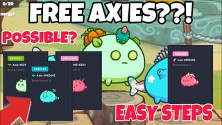 HOW TO GET FREE AXIES USING THIS STEPS | IS IT POSSIBLE? | KUYA NENO REACTS | AXIE INFINITY