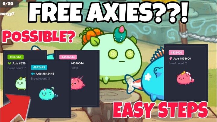 HOW TO GET FREE AXIES USING THIS STEPS | IS IT POSSIBLE? | KUYA NENO REACTS | AXIE INFINITY