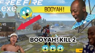 FREEFIRE.EXE BOOYAH!! kill 2😱😱😱