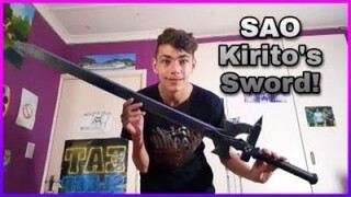 Kirito's Sword build IRL | SAO cosplay sword