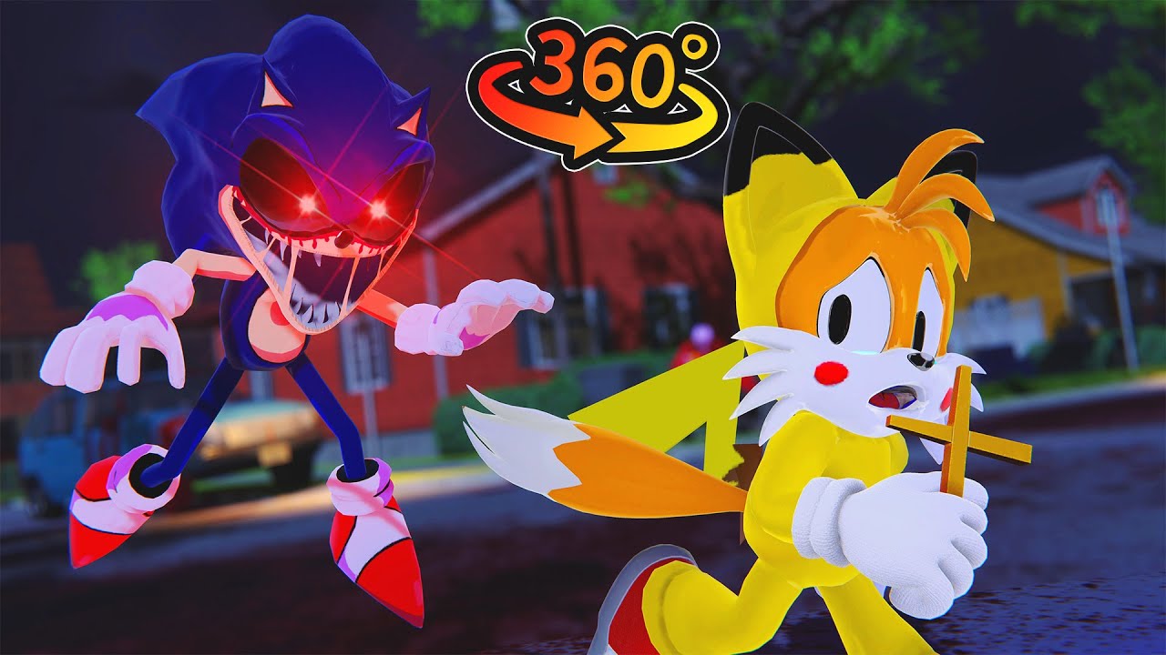 SONIC.EXE VR 360° ANIMATION WILL GIVE YOU NIGHTMARES IN 3D