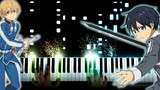 ["RESISTER" - Sword Art Online Ⅲ:Alicization OP 2] Special effects piano/Fonzi M