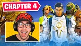 New *CHAPTER 4* BATTLE PASS in Fortnite!
