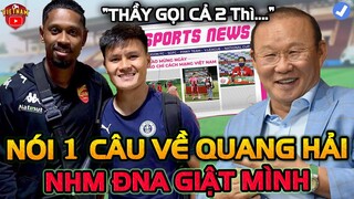 Sao Việt Kiều Tại Ligue 2 Hành Động Bất Ngờ Vì Quang Hai Khiến NHM ĐNA Giật Mình