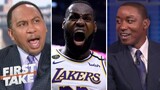 "LeBron is the greatest all-around player ever" - Isiah Thomas tells Stephen A.