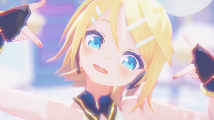 [MMD/layar vertikal] Senyummu tetap menjadi "Kagamine Rin" yang paling lucu