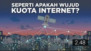 Seperti apa bentuk dari Kuota Internet ❓