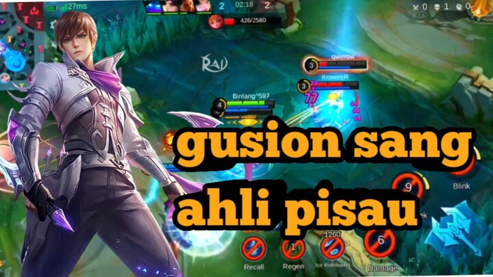 gusion frestel mematikan