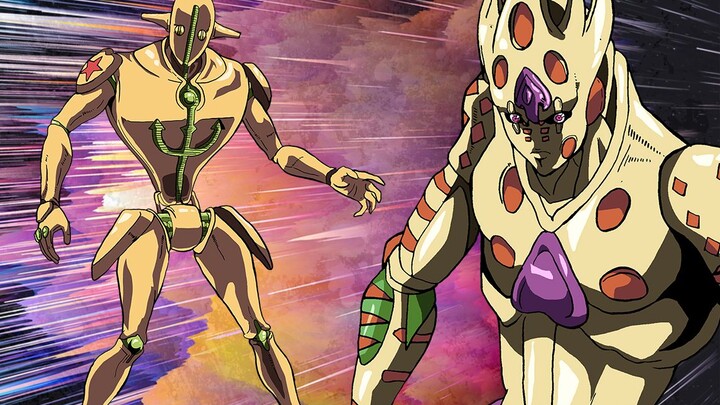 [Anime]All Stands of main cast in S1 to S8|<JoJo's Bizarre Adventure>