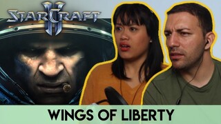 StarCraft II: Wings of Liberty REACTION | Couple Reacts