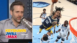 This Angle of Ja's Poster - Max Kellerman on Ja Morant hits game-winner in Grizzlies-T.Wolves Game 5
