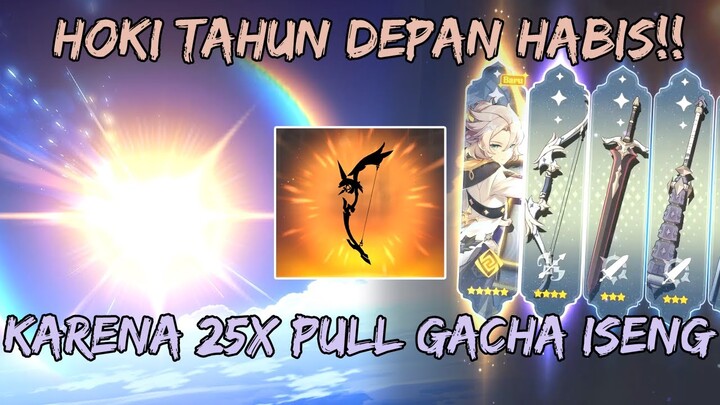 GACHA ISENG AWAL BULAN KOK BEGINI? GENSHIN IMPACT