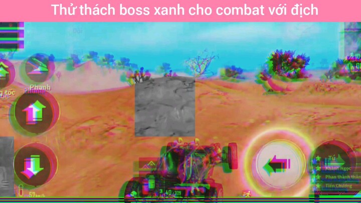 thử thách pha Combat với địch siêu khủng