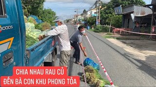 Thương bà con trong khu phong tỏa cùng chung tay giúp đỡ bà con vượt qua đại dịch