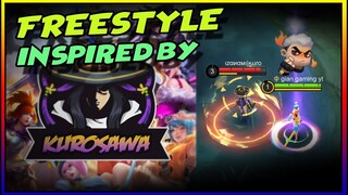 Freestyle inspired by KUROSAWA | FREESTYLE KILL | MOBILE LEGENDS BANG BANG