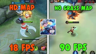 HOW TO FIX LAG IN MOBILE LEGENDS | ML Imperial Map Config No Grass Smooth Map - FIX LAG MLBB