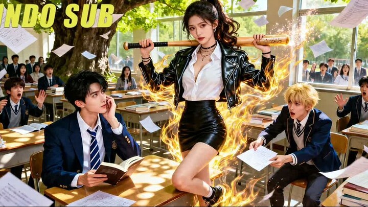 Wali kelas cantik ini diam-diam bos mafia kejam! Dengan tongkat bisbol, semua langsung pun takluk!