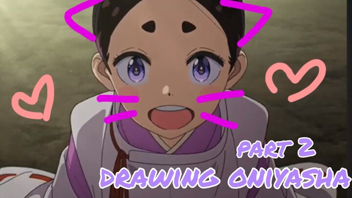Drawing Oniyasha [ The world is dancing ] PART 2
