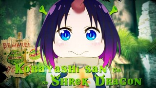 (Shrek Dragon, a woman transformed into a turbulent city) AMV