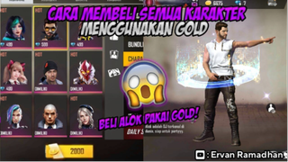 CARA MEMBELI SEMUA KARAKTER MENGGUNAKAN GOLD - BELI ALOK PAKAI GOLD !!